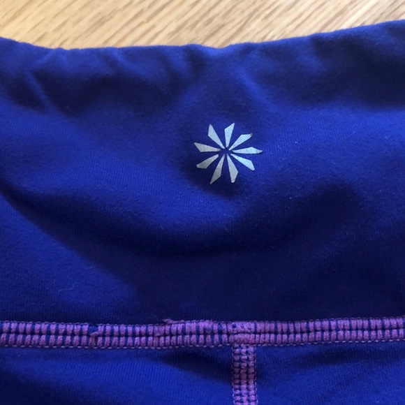 Athleta Purple Revelation Capri Legging Small - Picture 2 of 7